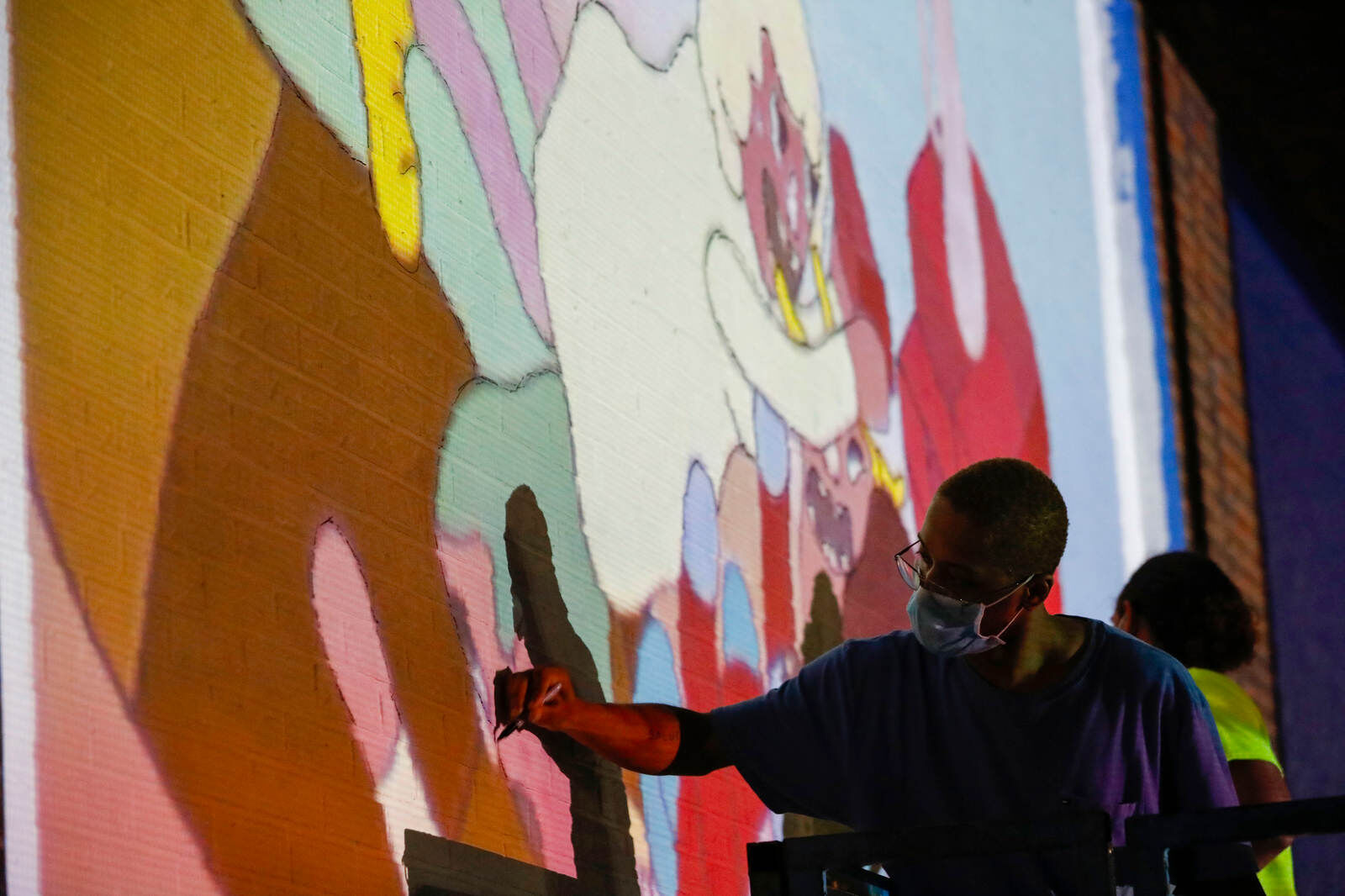Bringing a mural to life